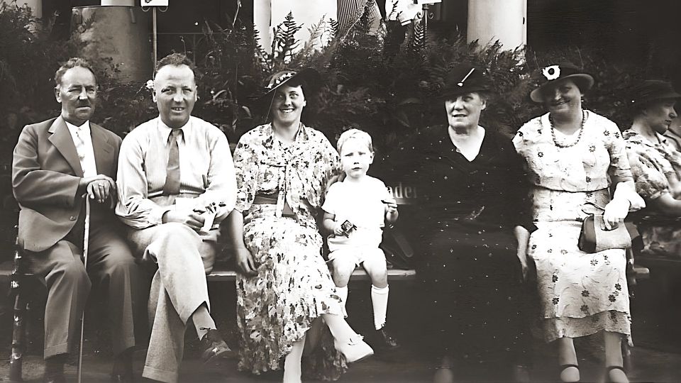 Die Familie Gulde im Jahre 1935